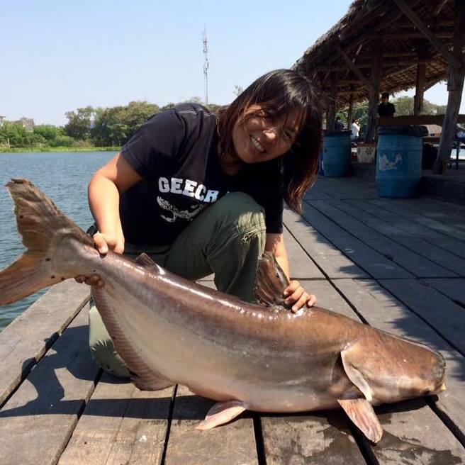 New Bungsamran Fishing park thai lan bangkok