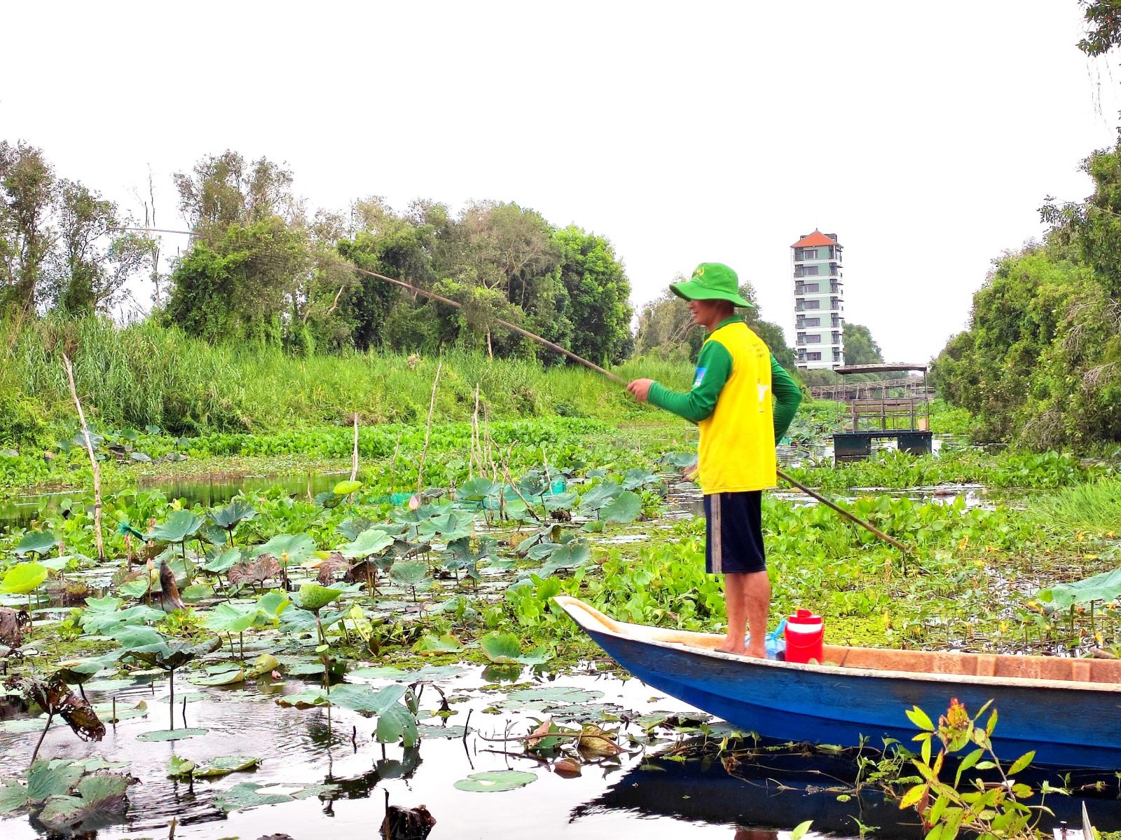 Tan-Lap-floating village-viet-nam-fishing-tours-trips-adventure-The Elusive Snakehead Fish