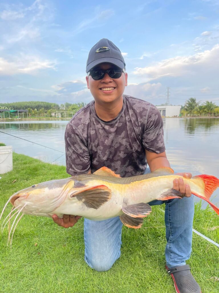 The Amazon Redtail Catfish-viet-nam-fishing-tours-trips-bull-arena-fishing-park