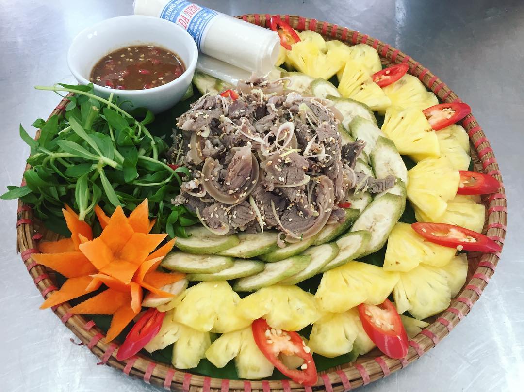 Mountain Goat and the famous Crispy Rice (Cơm Cháy)