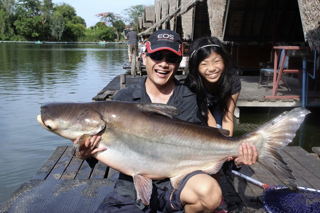 Bungsamran fishing park, Bangkok, Thailand