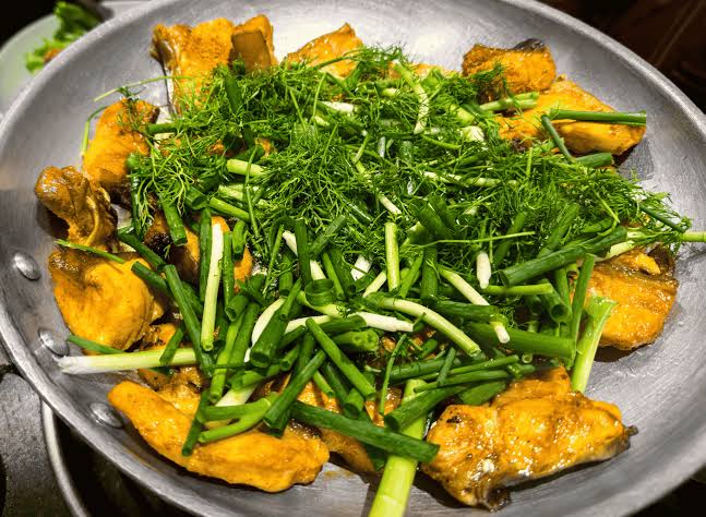Chả Cá Lã Vọng (turmeric dill fish)