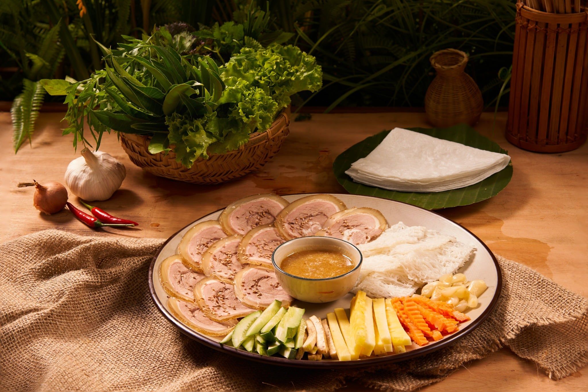 rang Bang Dew-Wet Rice Paper (Bánh tráng phơi sương)