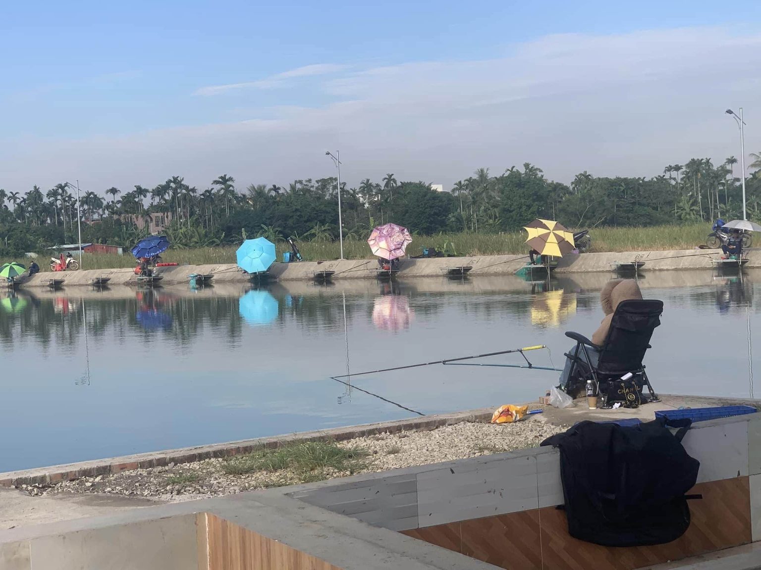 Elephant Mountain fishing lake, Hai Phong