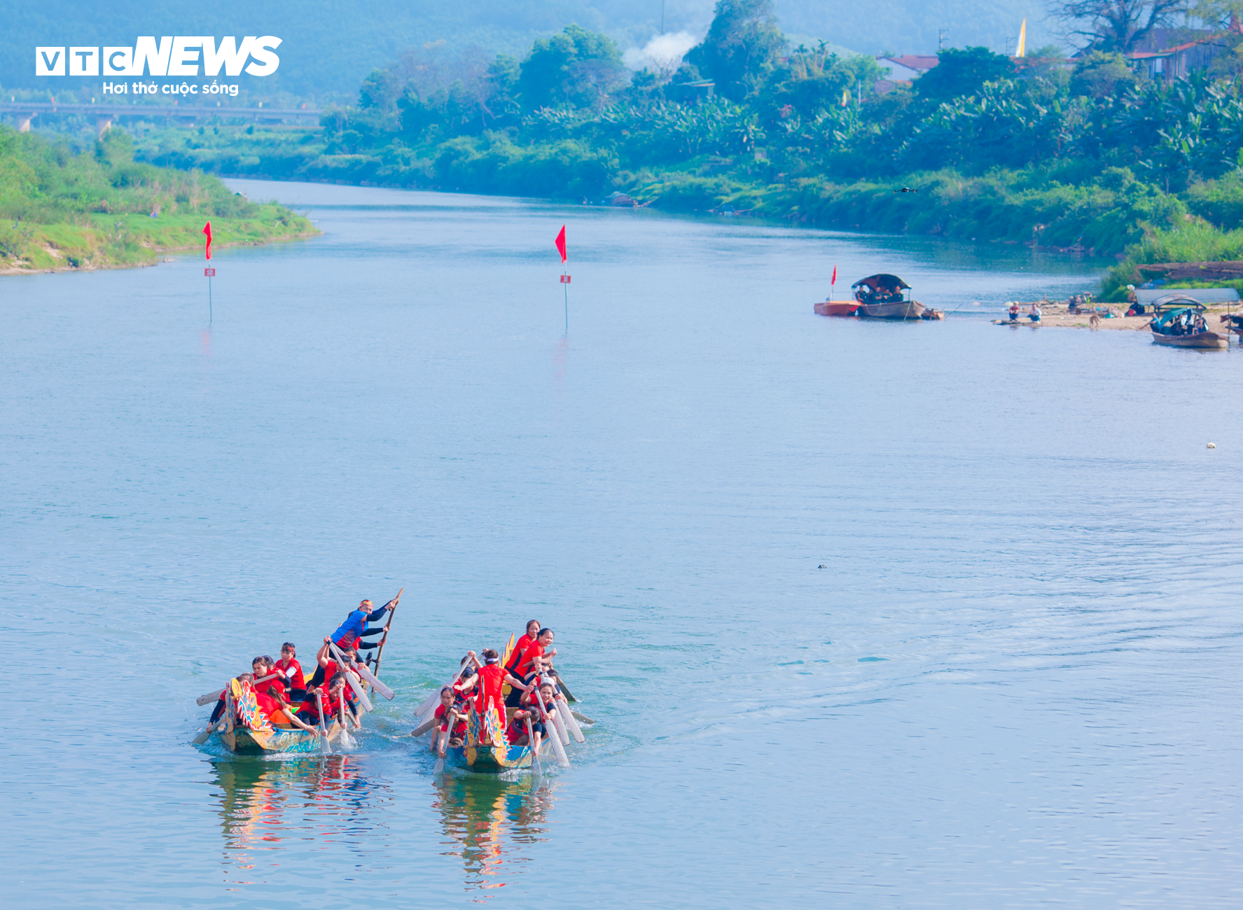 Ngan Sau and Ngan Pho Rivers