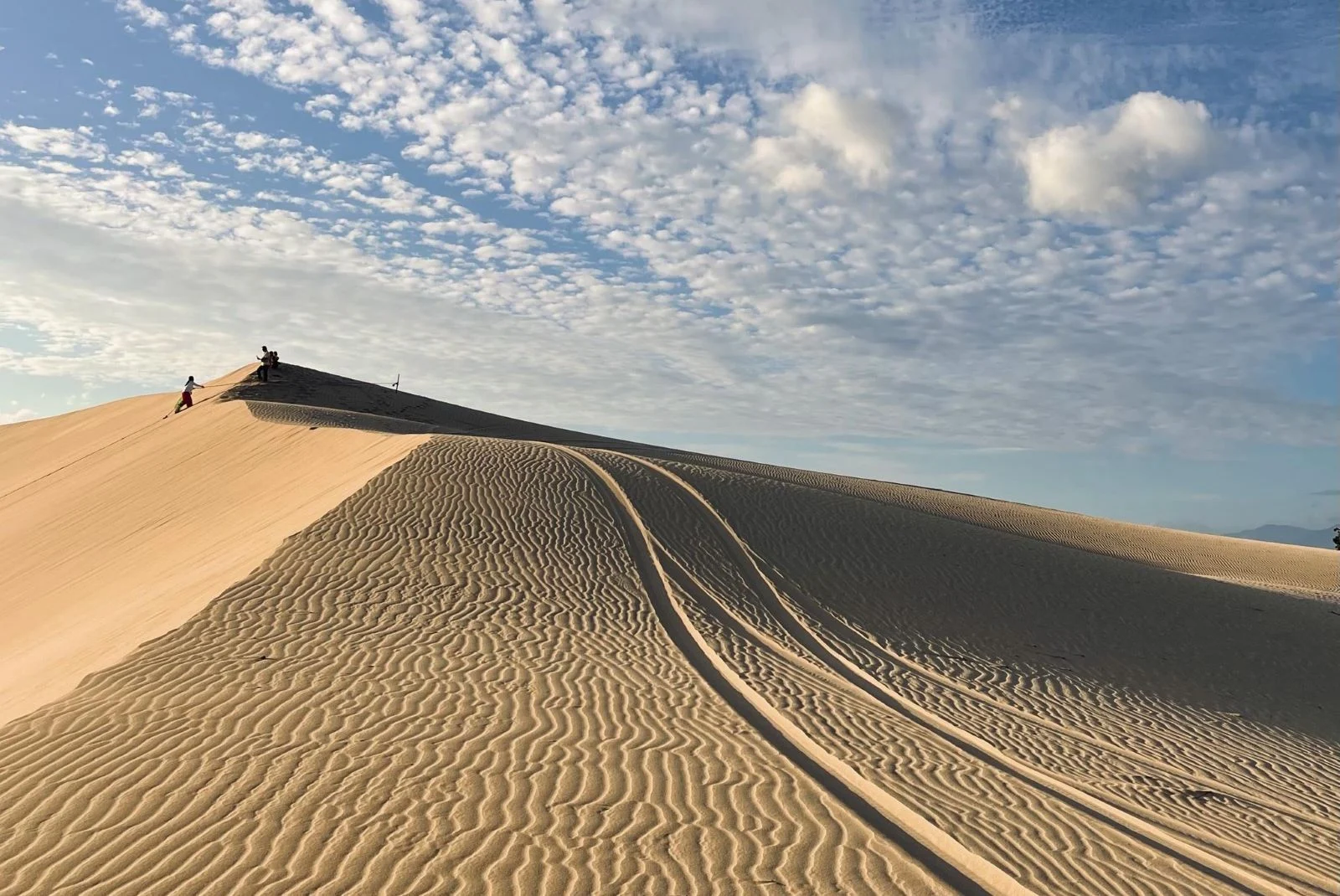 rolling sand dunes of Nam Cuong.
