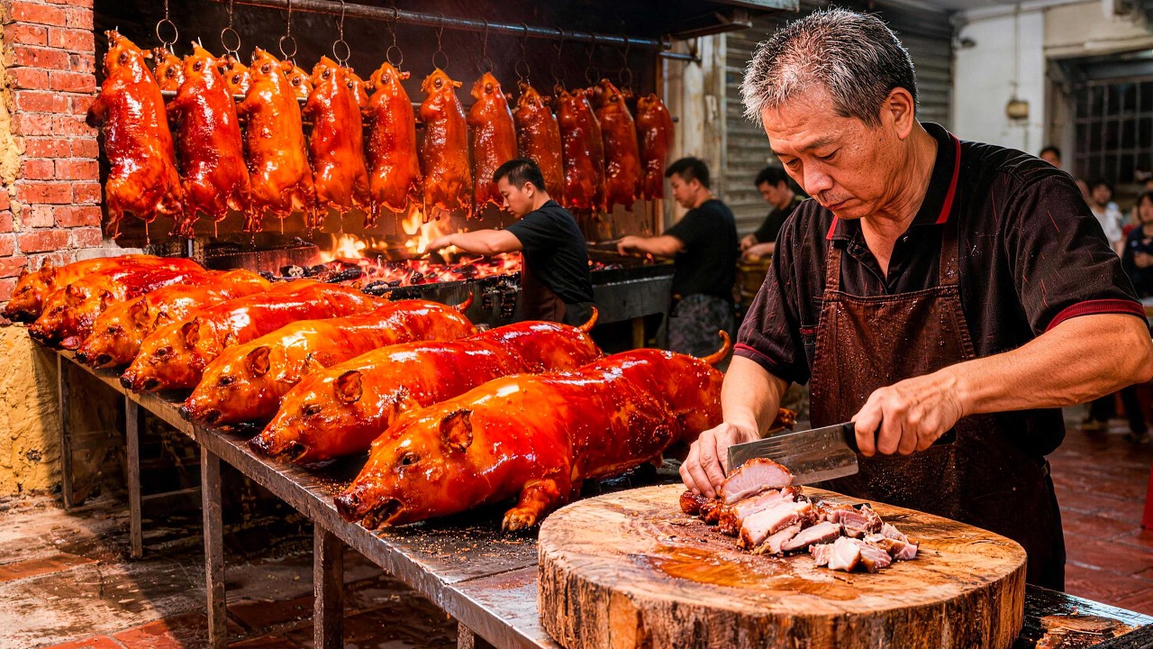 roasted suckling pig