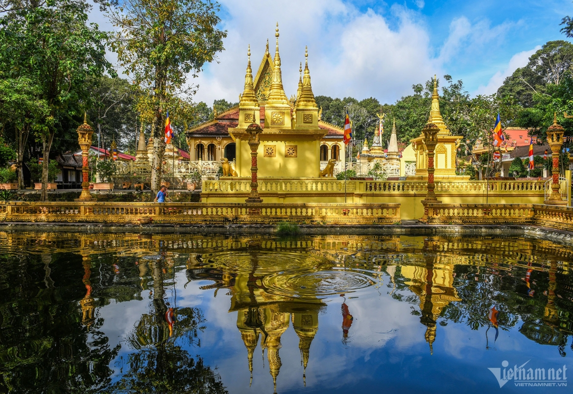 Ang Pagoda - Chùa Khmer chùa Âng