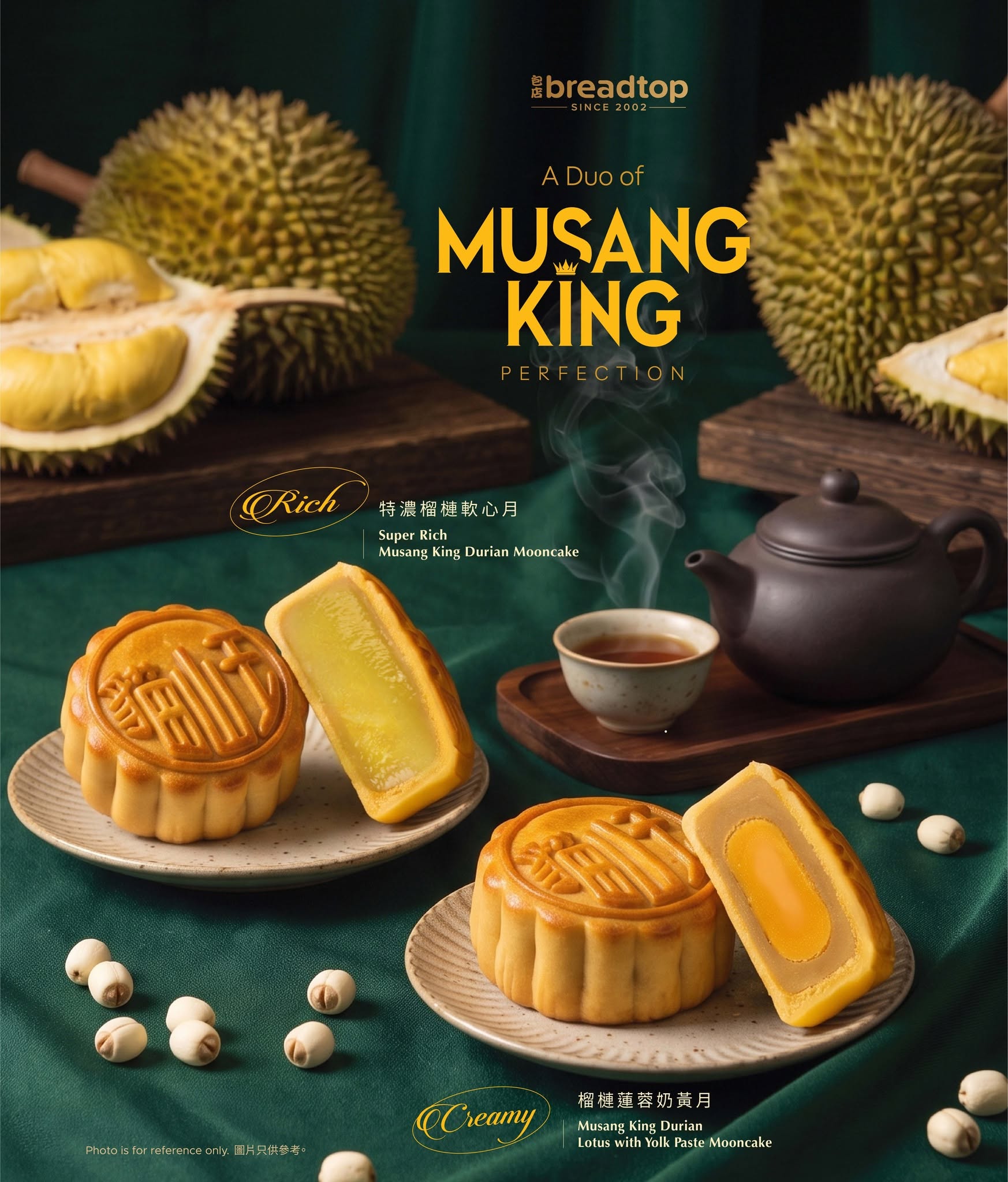 Monthong Durian Mooncake