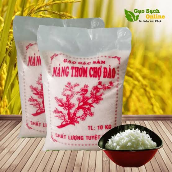 Nang Nhen Cho Dao Rice (Gạo Nàng Thơm Chợ Đào)