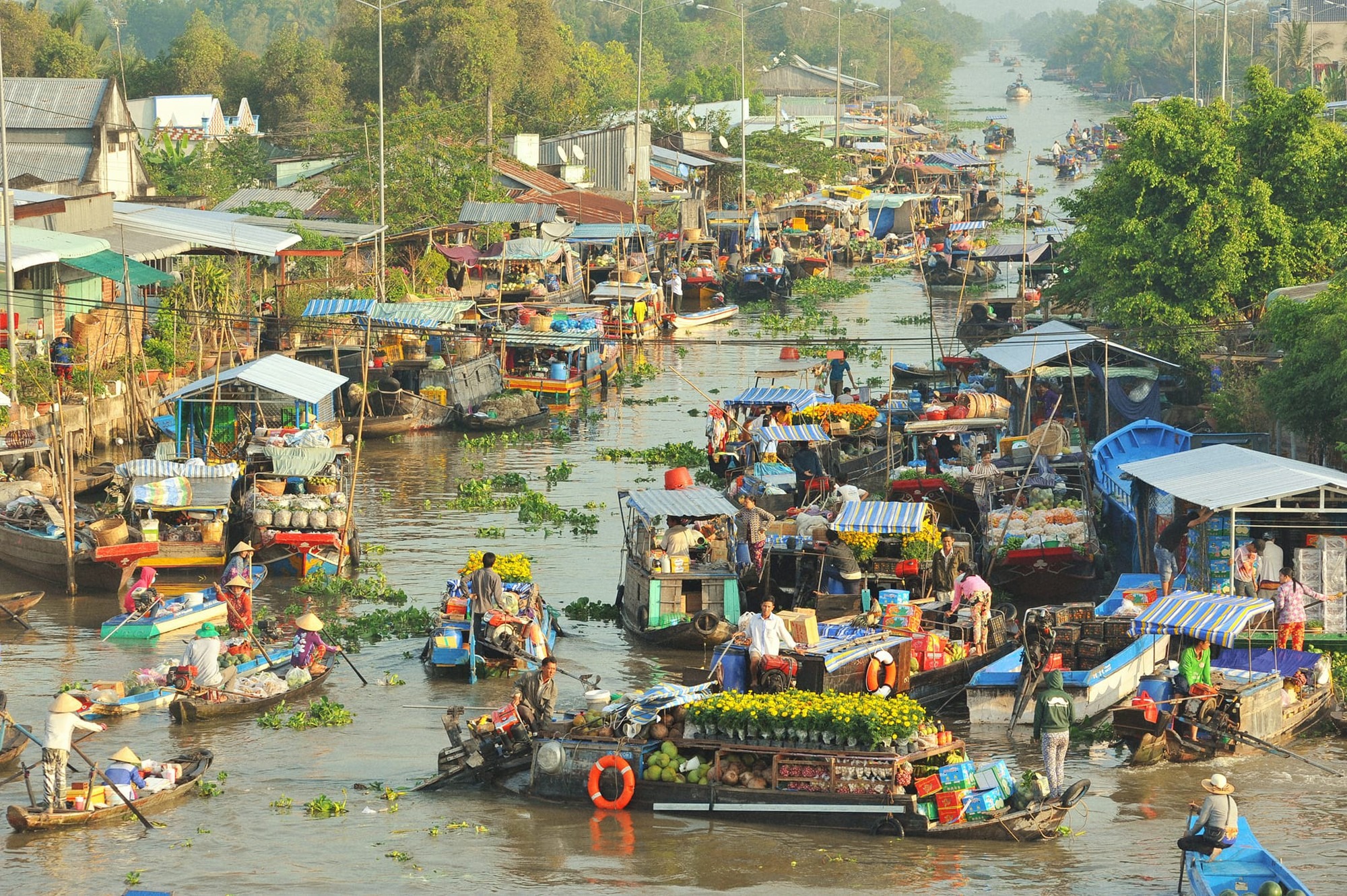 Nga Nam Floating Market