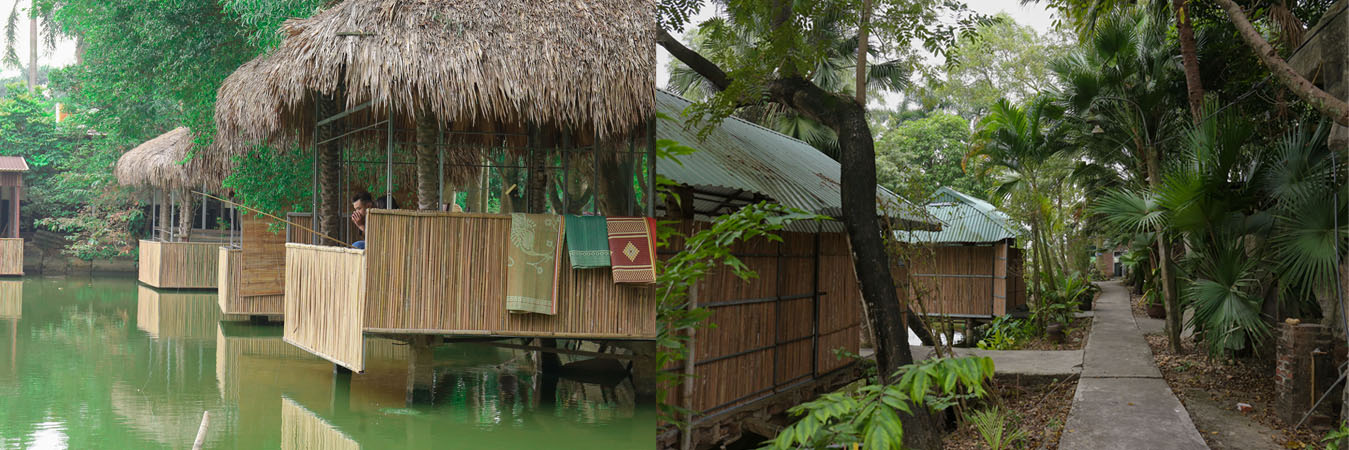 Co Xanh Ecotourism Area, Dong Anh District, Hanoi.