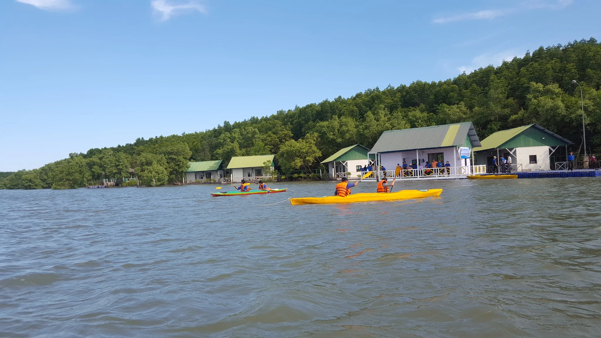 kayaking