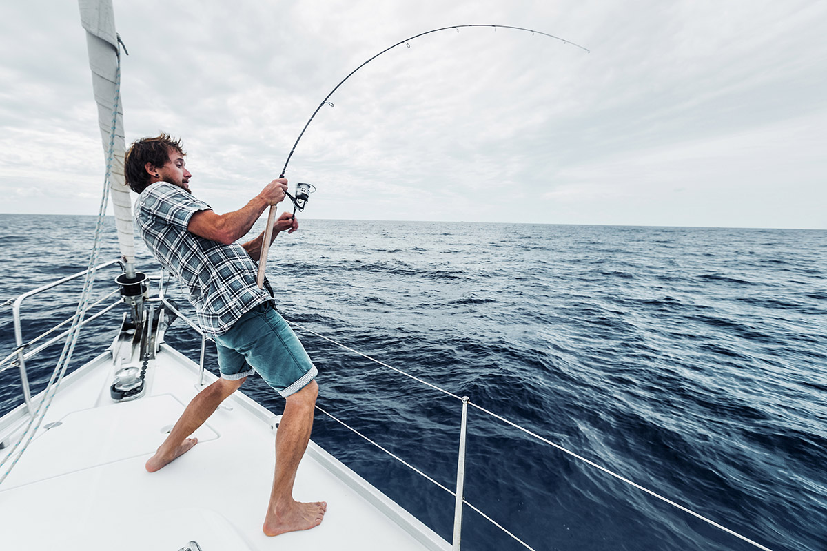 Deep Sea Trolling and Shoreline Surf Fishing