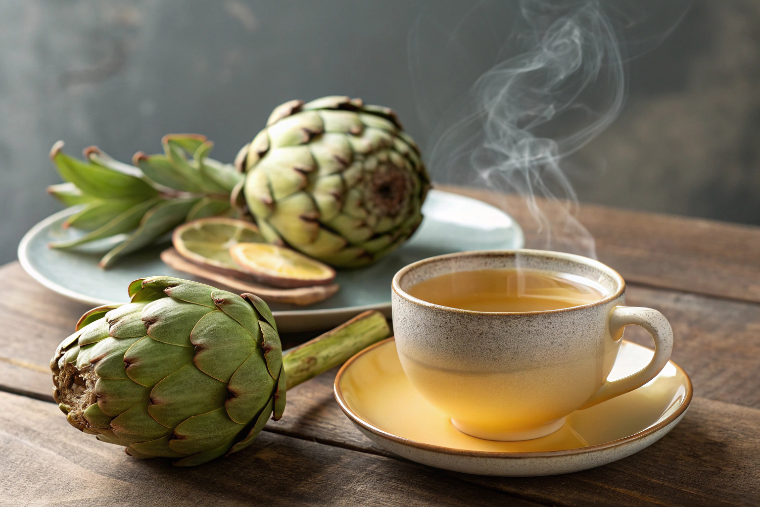 Enjoy Da Lat artichoke tea.