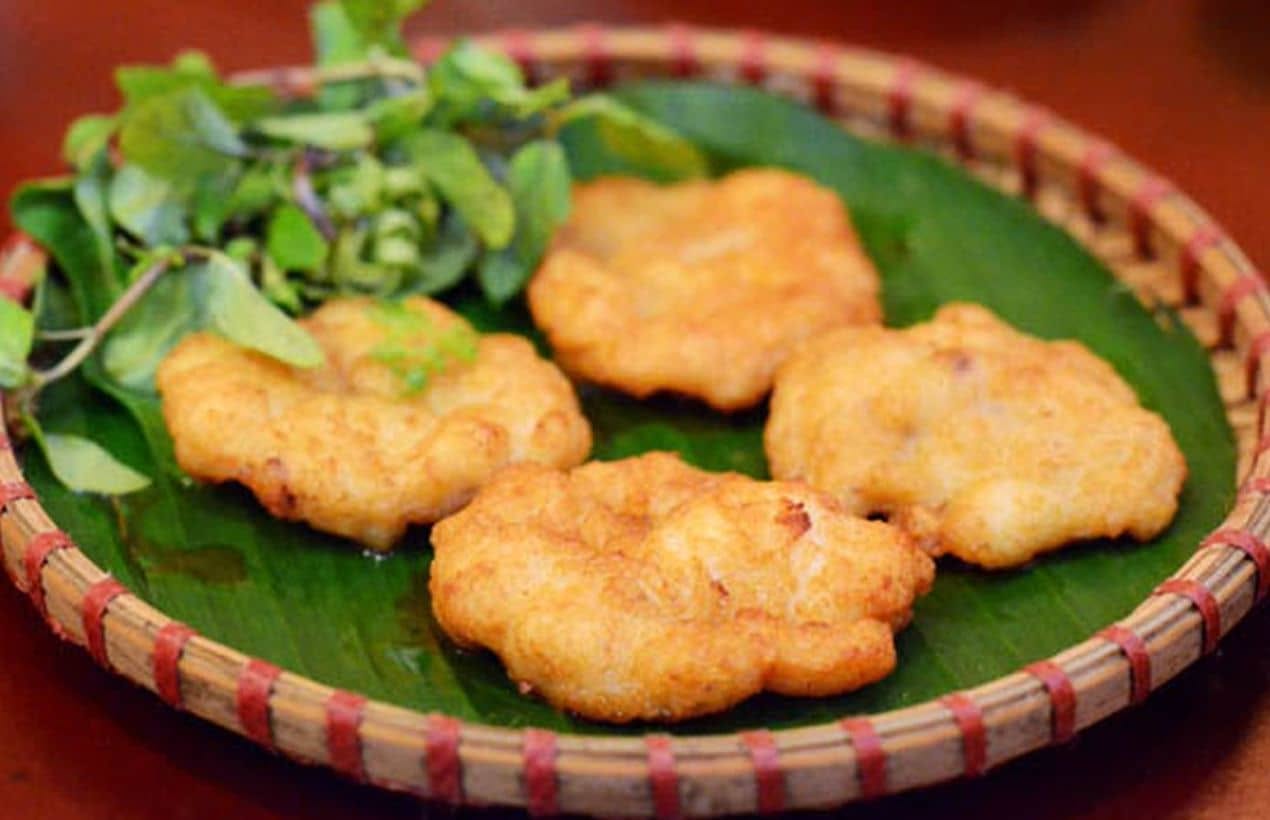 grilled squid cakes (Chả Mực Hạ Long)
