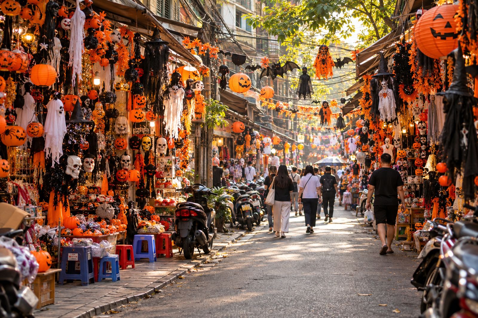 Halloween in Hanoi’s Old Quarter