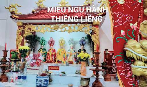 Mieu Ba Ngu Hanh, Thieng Lieng Island