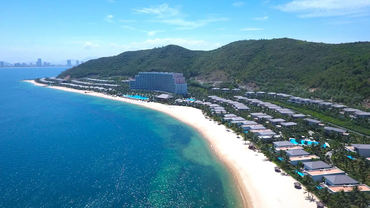 The beauty of the sea in Nha Trang, Vietnam
