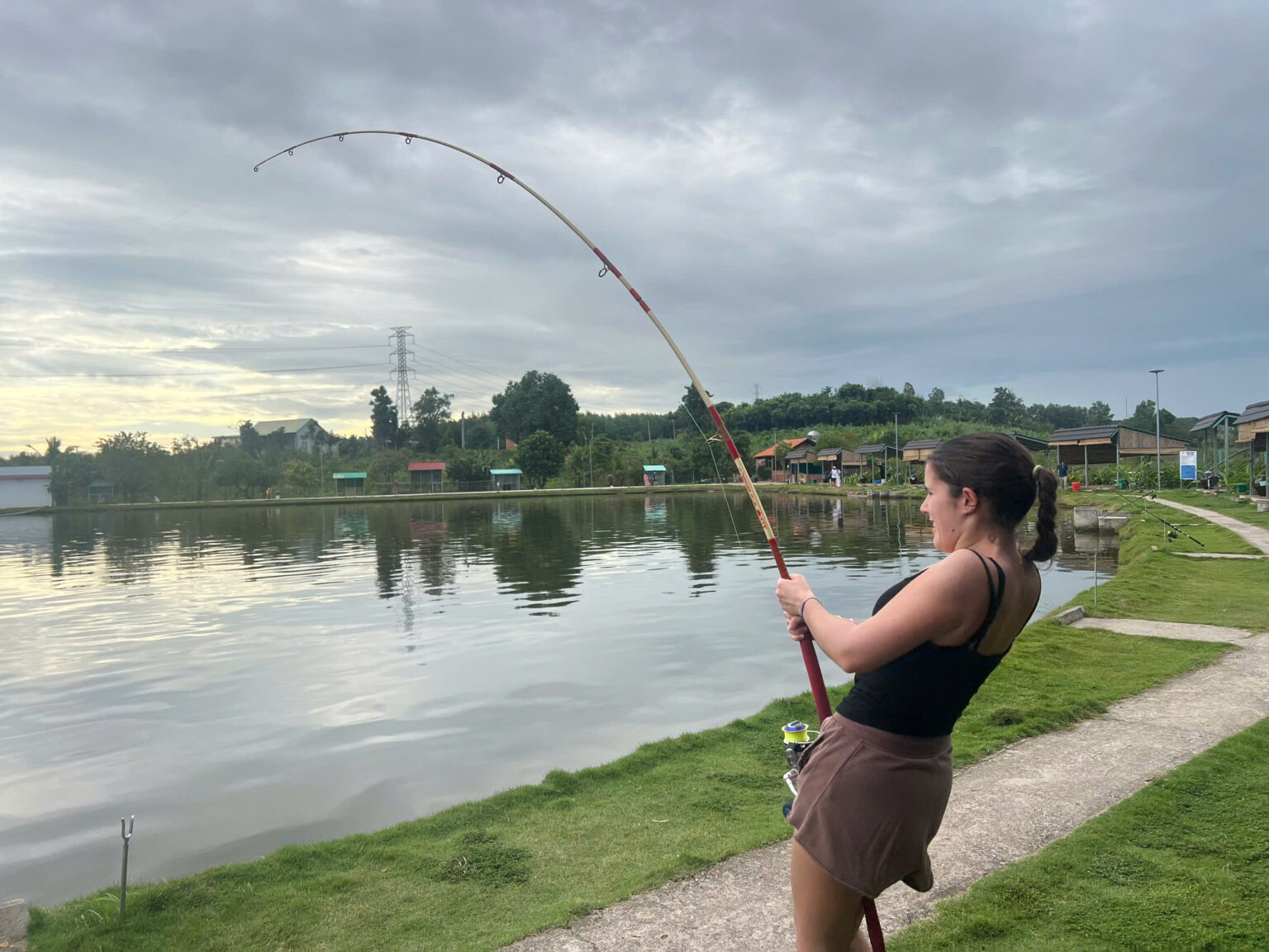 Just cast your fishing line....