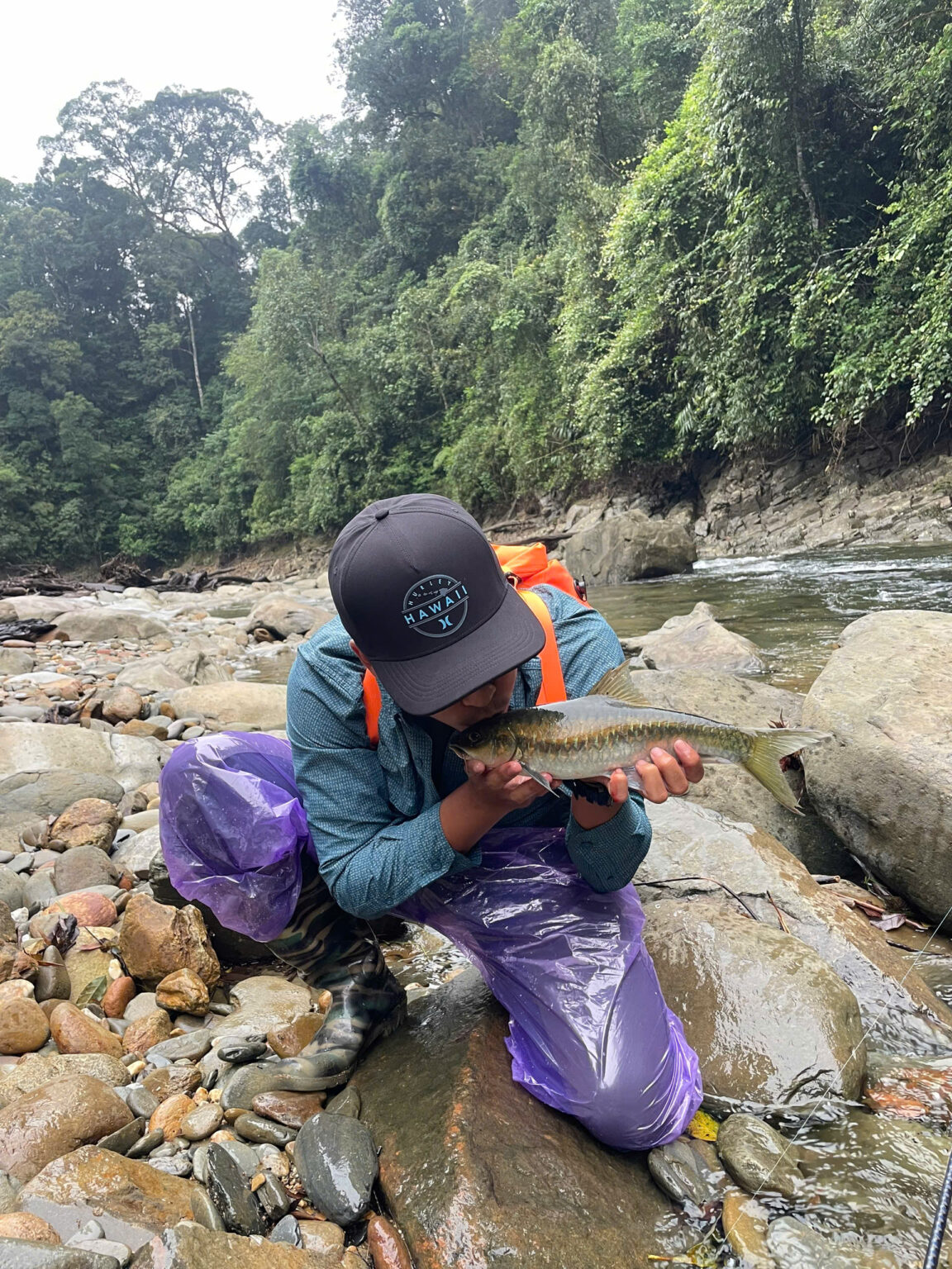 Mahseer fishing trip, DaLat, Vietnam