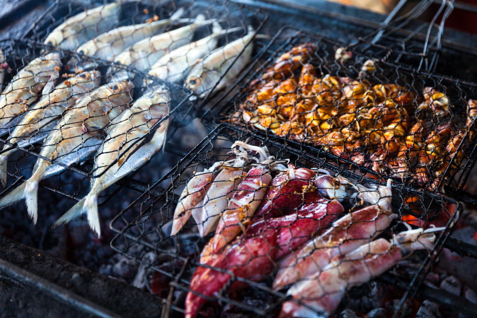 The freshness of Con Dao seafood creates the irresistible flavors